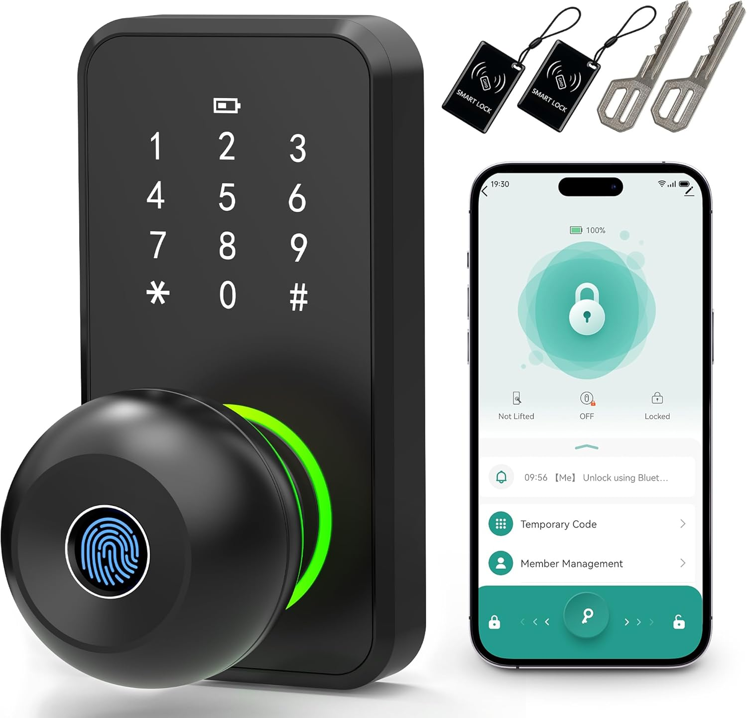P02-K10 Bluetooth Smart Lock